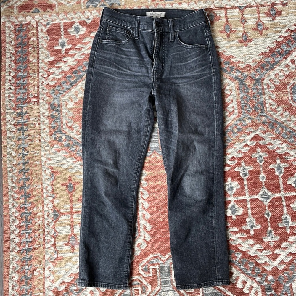 Madewell vintage crop Jean